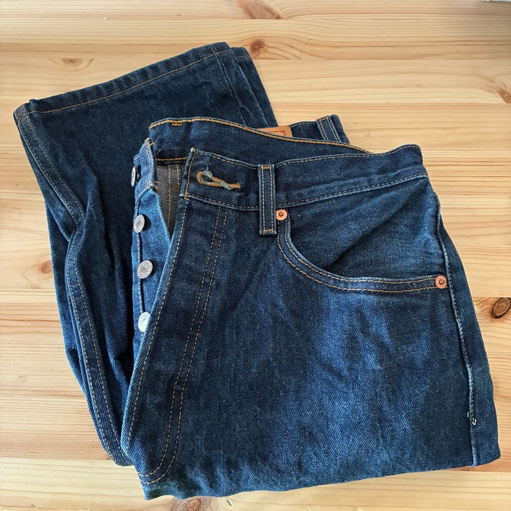 Levi’s 501XX | W33 L30 | Button fly | Dark denim